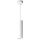Bathroom Hanglamp aan een touw TURYN 1xGU10/10W/230V IP44 wit