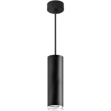 Bathroom Hanglamp aan een touw TURYN 1xGU10/10W/230V IP44 zwart