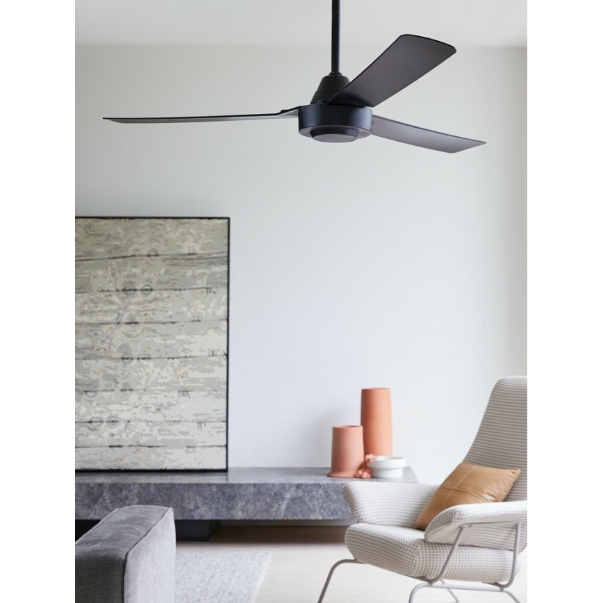BAYSIDE 213017 - Plafondventilator CALYPSO zwart Ø 122 cm