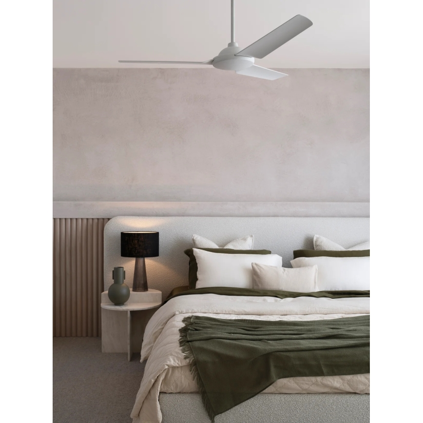 BAYSIDE 21302449 - Plafondventilator SOMERSET Ø 122 cm wit + afstandsbediening