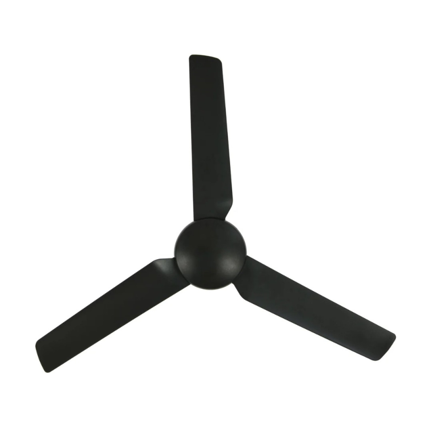 BAYSIDE 51302449 - Plafondventilator SOMERSET Ø 122 cm zwart + afstandsbediening