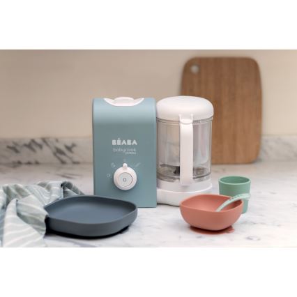 Beaba - Stoomkoker 2-in-1 BABYCOOK EXPRESS blauw