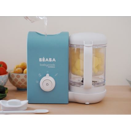 Beaba - Stoomkoker 2-in-1 BABYCOOK EXPRESS blauw