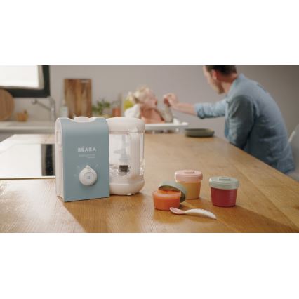 Beaba - Stoomkoker 2-in-1 BABYCOOK EXPRESS blauw