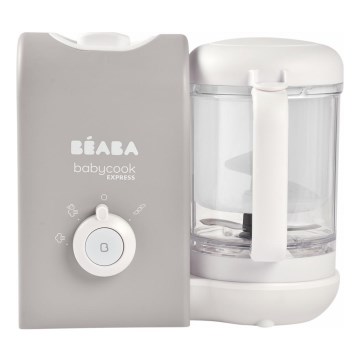 Beaba - 2-in-1 stoomkoker BABYCOOK EXPRESS grijs