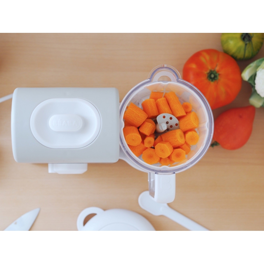 Beaba - 2-in-1 stoomkoker BABYCOOK EXPRESS grijs