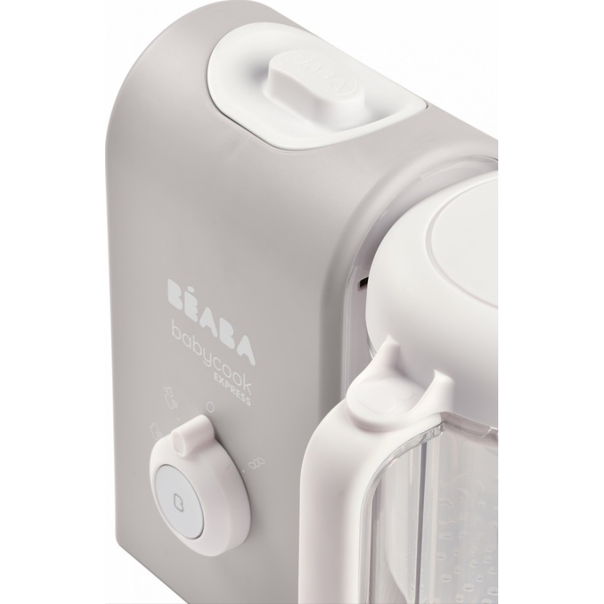 Beaba - 2-in-1 stoomkoker BABYCOOK EXPRESS grijs