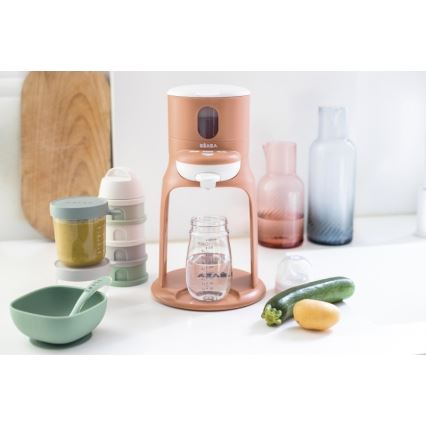 Beaba - Flessenwarmer BIB'EXPRESSO 2in1 oranje