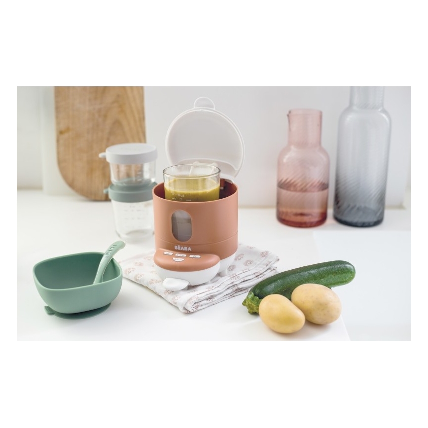 Beaba - Flessenwarmer BIB'EXPRESSO 2in1 oranje