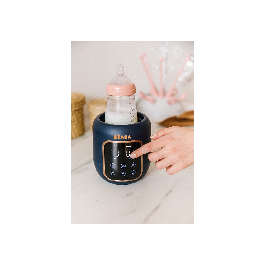 Beaba - Flessenwarmer en sterilizer 5in1 donkerblauw