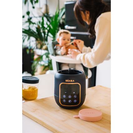 Beaba - Flessenwarmer en sterilizer 5in1 donkerblauw