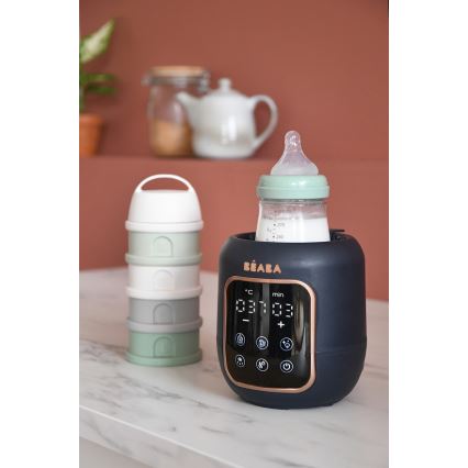 Beaba - Flessenwarmer en sterilizer 5in1 donkerblauw