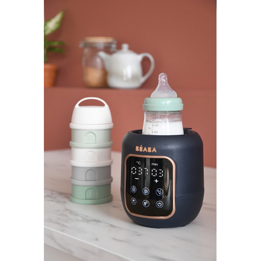 Beaba - Flessenwarmer en sterilizer 5in1 donkerblauw