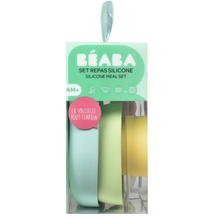 Beaba - Kindereetset Geel 4 st