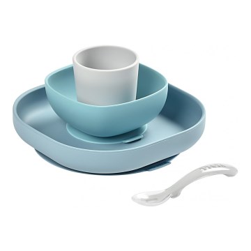 Beaba - Kindermaaltijdset Jungle, 4-delig