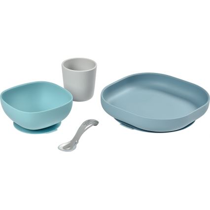 Beaba - Kindermaaltijdset Jungle, 4-delig