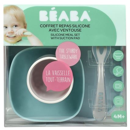 Beaba - Kindermaaltijdset Jungle, 4-delig