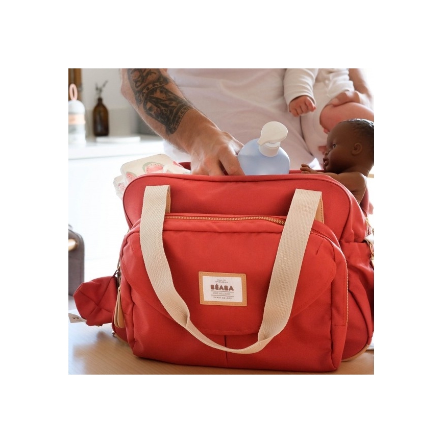 Beaba - Luiertas GENEVA rood