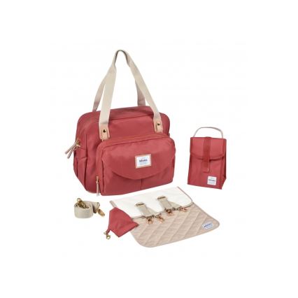 Beaba - Luiertas GENEVA rood