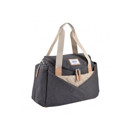 Beaba - Luiertas voor kinderwagen SYDNEY grijs/beige