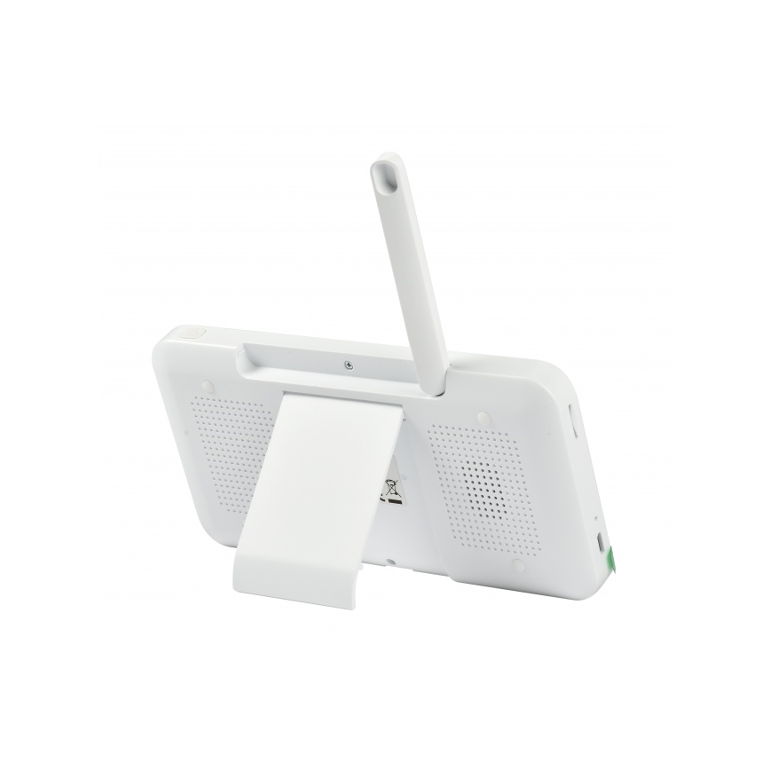 Beaba - Slimme oplaadbare babyfoon met ZEN NIGHT 720p 5V 4000 mAh Wi-Fi wit