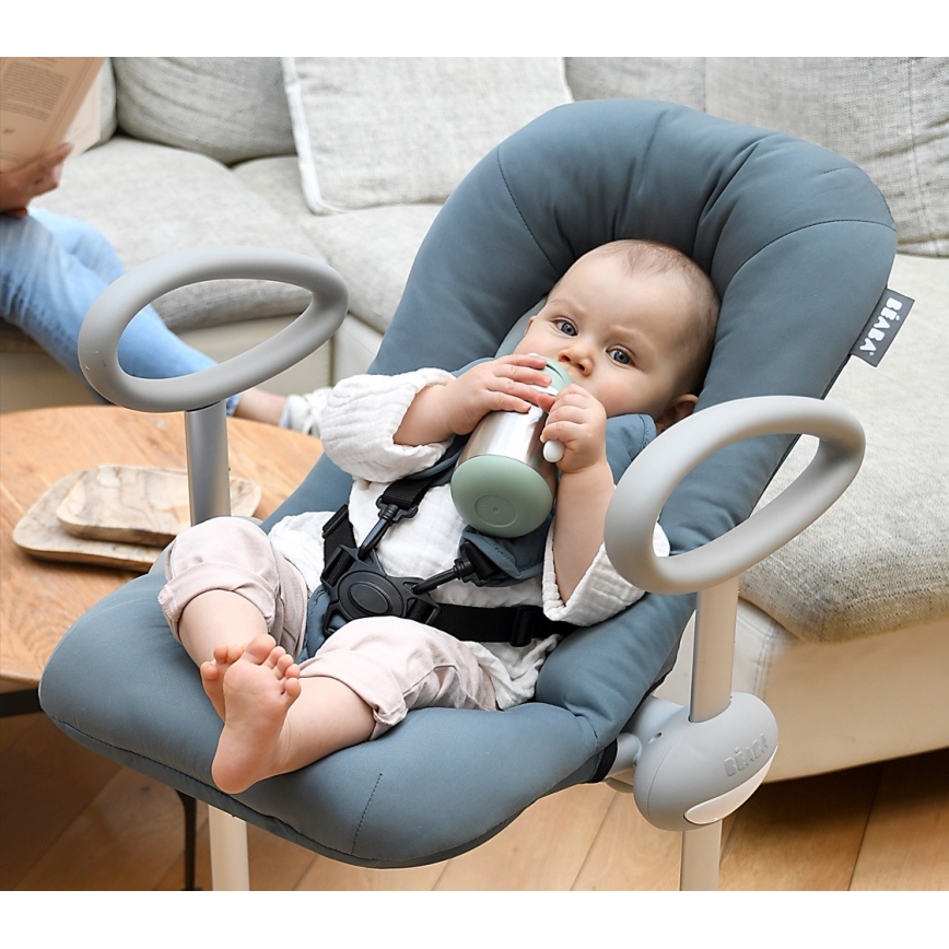 Beaba - Thermisch geïsoleerde drinkbeker met rietje 250 ml groen