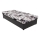 Bed NOE 90x200 met veringmatras en opbergruimte, grijs/zwart