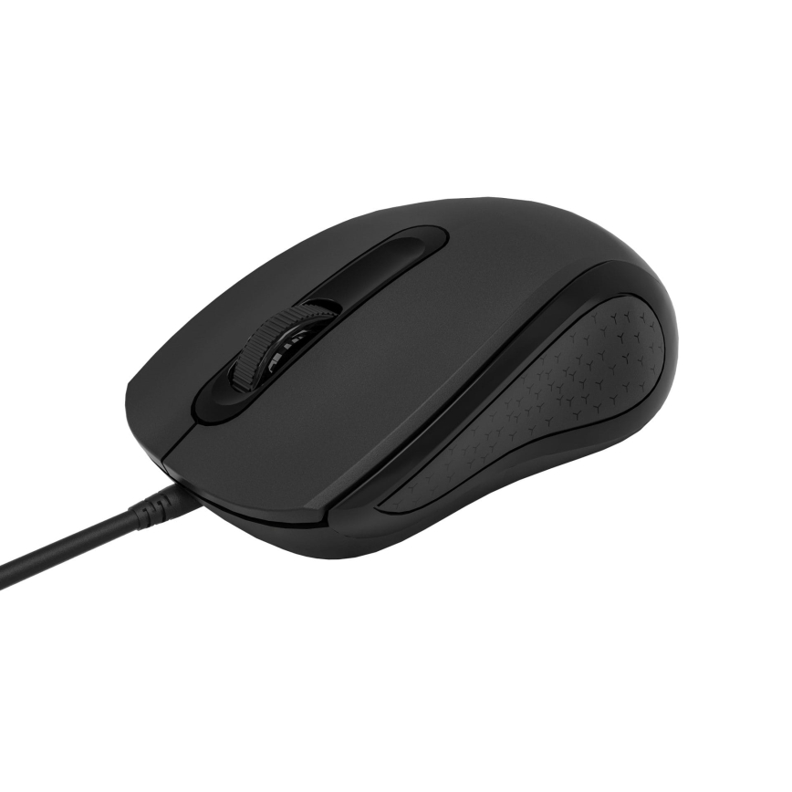 Bedrade muis 1200 DPI USB-C zwart