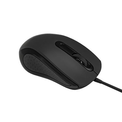 Bedrade muis 1200 DPI USB-C zwart