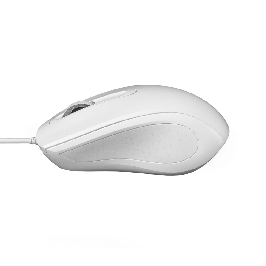 Bedrade muis 1200 DPI wit