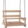 Beige houten kinderschommel
