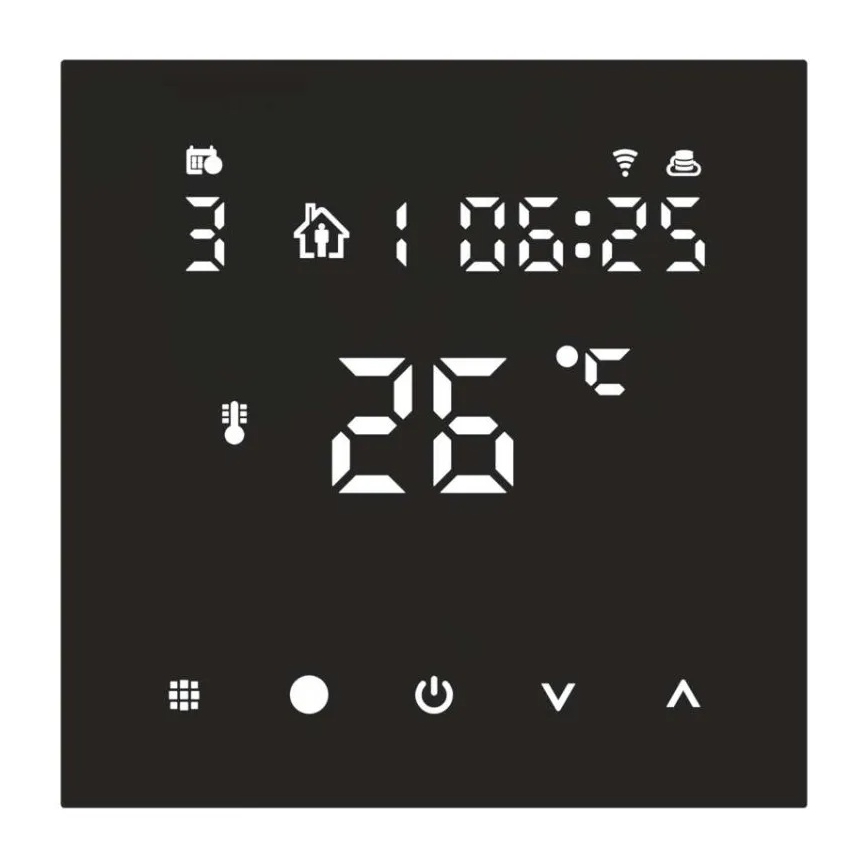 Bekabelde thermostaat voor vloerverwarming GoSmart 230/16A Wi-Fi
