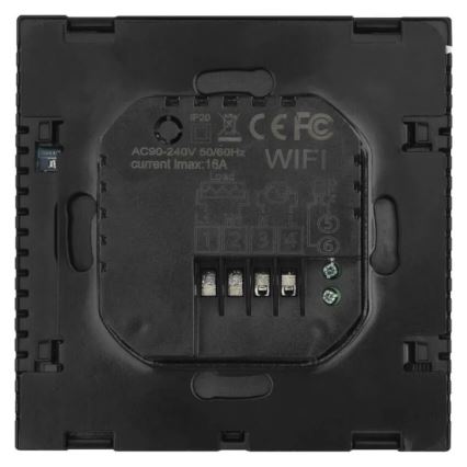 Bekabelde thermostaat voor vloerverwarming GoSmart 230/16A Wi-Fi