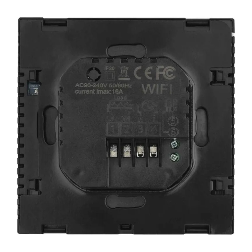 Bekabelde thermostaat voor vloerverwarming GoSmart 230/16A Wi-Fi