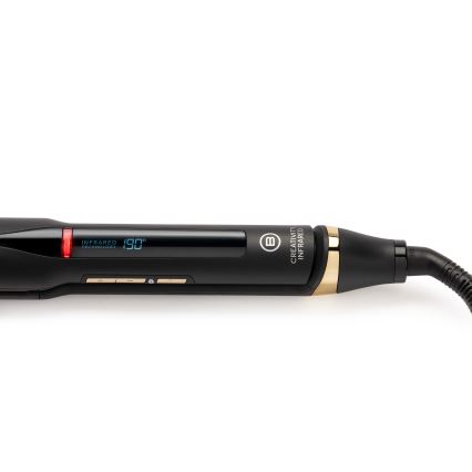 Bellissima 11948 - Stijltang met LCD-display, infrarood, 60W/230V, zwart