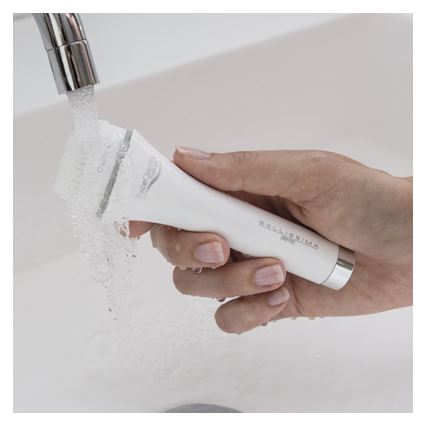Bellissima 5167 - Gezichtsreinigingsborstel PURE&LIGHT 1xAA crème