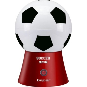 Beper - Popcornmaker 1200W/230V voetbal/rood