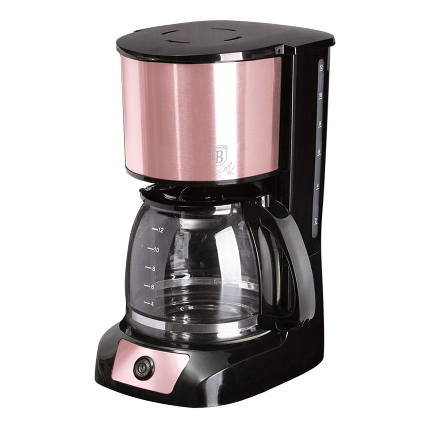 BerlingerHaus - Druppel koffiezetapparaat 1,5l met temperatuurbehoud 800W/230V rose goud