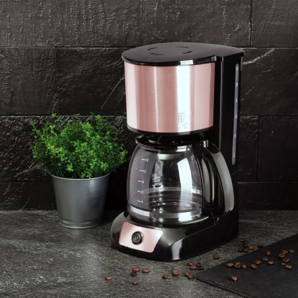 BerlingerHaus - Druppel koffiezetapparaat 1,5l met temperatuurbehoud 800W/230V rose goud