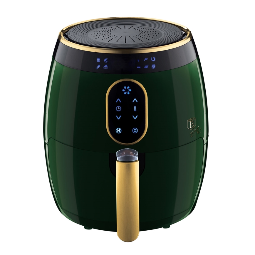 BerlingerHaus - Hete lucht friteuse 3,2 l 1350W/230V/30min groen/goud