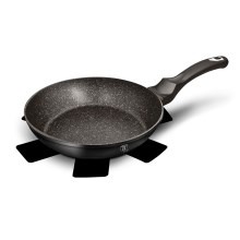 BerlingerHaus - Pan met marmeren oppervlak 24 cm zwart