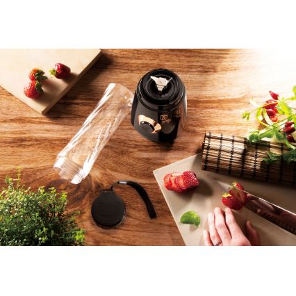 BerlingerHaus - Smoothie blender 250W/230V zwart/rosé goud