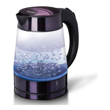 BerlingerHaus - Waterkoker 1,7 l 2200W/230V roestvrij staal/paars