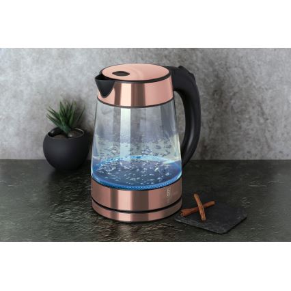 BerlingerHaus - Waterkoker 1,7 l 2200W/230V roestvrij staal/rosé goud