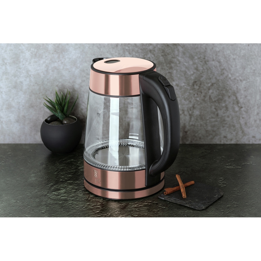 BerlingerHaus - Waterkoker 1,7 l 2200W/230V roestvrij staal/rosé goud