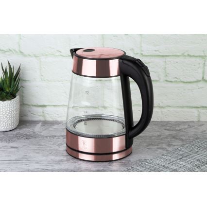 BerlingerHaus - Waterkoker 1,7 l 2200W/230V roestvrij staal/rosé goud