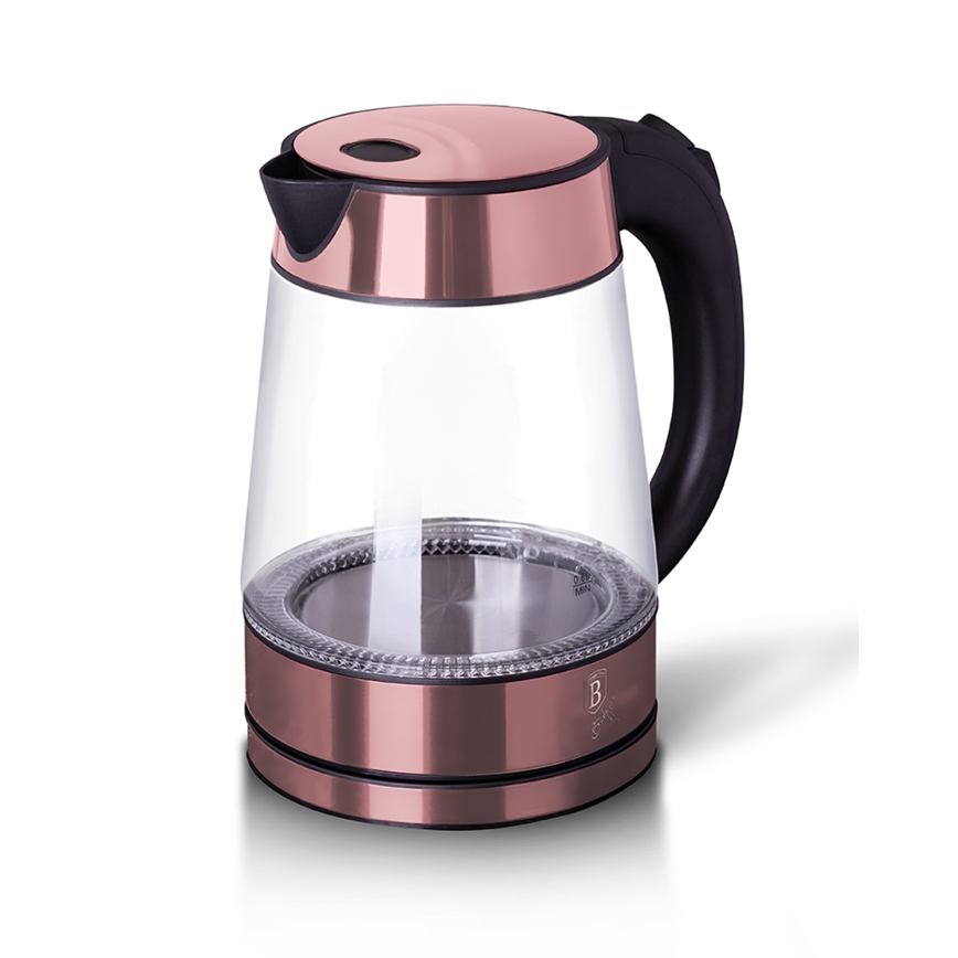 BerlingerHaus - Waterkoker 1,7 l 2200W/230V roestvrij staal/rosé goud
