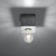 Betonnen Plafondlamp ABEL 1x E27 / 60W / 230V