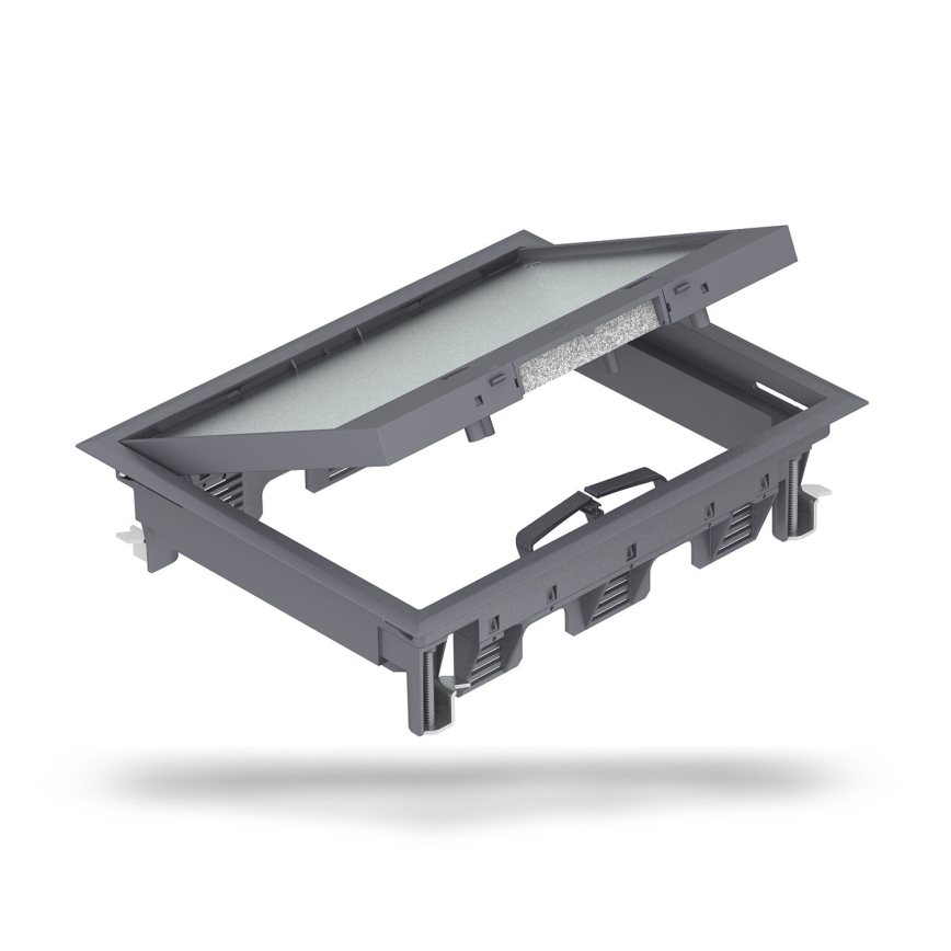 BETTERMANN - Vloerdoos voor beton 18 modules (9 apparaten 45x45)