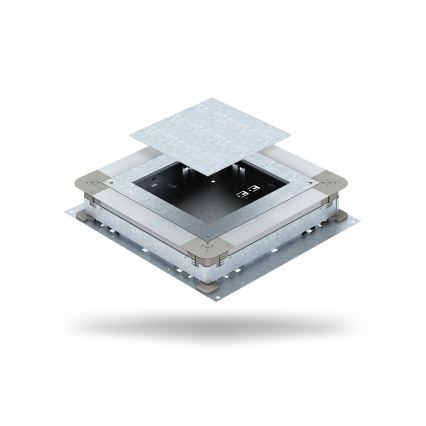 BETTERMANN - Vloerdoos voor beton 18 modules (9 apparaten 45x45)